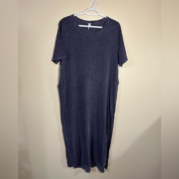 Anthropologie Daily Practice Side-Slit Maxi Dress - Picture 4 of 8